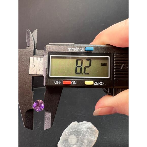 14K Yellow Gold Color Shift CZ Stud Earrings 8.2mm - Picture 16 of 16